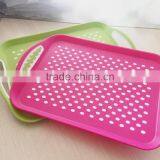 Non-slip TPR Rectangle Service Tray 15.9 x 11.5 x 2.2 Inches Pat Mat thumbnail-3