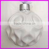 New Product Ball Shaped Hanging Ceramic Decoration With LED Light thumbnail-3