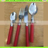 16pcs Cutlery Set With Plastic Handle thumbnail-1