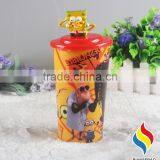 BPA Free Customized Made pp Plastic Cup With Top Figurine thumbnail-6