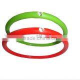 Fashion Silicone Rubber Bracelet With Diamond thumbnail-1