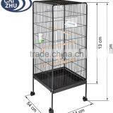 146cm Large Parrot Bird Cage Play Top W/Perch Stand Two Doors Aviary House thumbnail-4