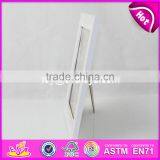 оптовая на заказ деревянные белые рамки для картин для украшения дома W09A029 thumbnail-2