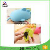Promotional Portable Silicone Key Holder Bag Flexible Silicone Key Bag and Card Case thumbnail-1