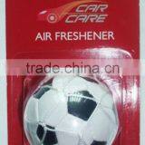 2015 white and black color football freshener/AIR FRESHNER/CAR FRESHENR