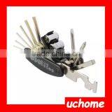 UCHOME 15 in 1 Multifunction Bicycle Repair Tool Kit /High Quality Bike Repair Tool Kit For Bicycle thumbnail-4