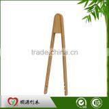 Wholesale Promotion Mini Bamboo Utensil Tongs thumbnail-2