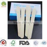 High Quality Disposable Wooden Custom Medical Tongue Spatula Depressor thumbnail-6