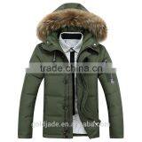 Fashion Winter Parka Jacket With Fur Hood for Men Winter Jacket Men 2016 thumbnail-3