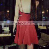 Supplier Famouse Brand Flouce Designer Straight Skirts Mature /Slim Women's Dress Suspenders thumbnail-2