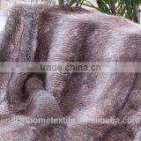 New Style Tip Dyed Faux Fur Blanket Throw Factory Price High Quality Wholesale thumbnail-4