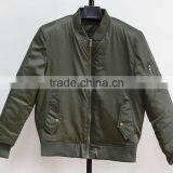 Mens Popular Nylon Twill High Quality Bomber Jacket thumbnail-4