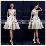 Sexy Women Short Satin Designer Prom Dress Patterns thumbnail-1