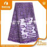 Bestway Nigerian Lace Fabric With Rhinstones FL0208-2 thumbnail-1