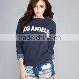 Custom Quality 100 Cotton Crew Neck Sweatshirt Wholesale Sweatshirts thumbnail-1