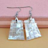 2016 Natural Paua Shell Earrings European Style Abalone Shell Earrings for Luxury Party thumbnail-6