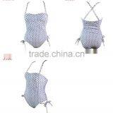 Dot Print Fabric Ladies One Piece Swimwear thumbnail-5