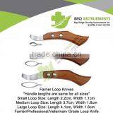 Farrier Loop Knives