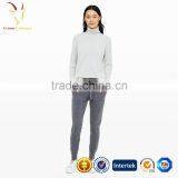 Cashmere Wool Lady Pants Casual Pants With Pockets thumbnail-1