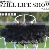 Lace Real Fur Collar Scarf Coat Warm Wrap Fake Neck Ring Winter Fox Rabbit Fur Cape Clothing Accessory Shawl Scarves thumbnail-1