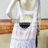 Thai Large Cotton Shoulder Hippie Boho Hobo Sling Crossbody Yaam thumbnail-1