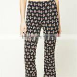 Factory Price Gypsy Print Spandex Ornate Flare Dressy Stretch Pants thumbnail-6
