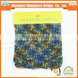 China Knitting Yarn Factory Wholesale Oeko Tex Long Space Dyed Acrylic Ripple Yarn Hand Knitting Scarf Yarn in Low Price thumbnail-6