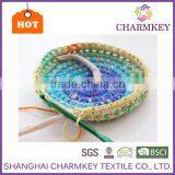 Charmkey Wholesale Dyed Cake Yarn Blend Hair Wool Acrylic Yarn Easy-care Crochet Fancy Yarn thumbnail-6