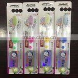 Daily Home Use Flower Handle Adult Toothbrush