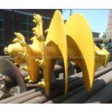 Double Start Double Flight Rock Conical Auger for Drilling Rig thumbnail-1
