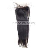 7A Closure Brazilian Body Wave Lace Closure Bleached Knots,4X4 Closure With Baby Hair Free Part Middle Part 3 Way thumbnail-5