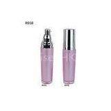 Pink Inside Sprayed Acrylic / Plastic Bottles And Jars With Plastic Caps thumbnail-1