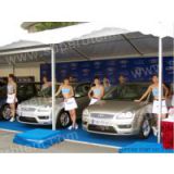 span 6*9m tents for car parking sale with PVC wall
