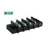 9.525mm PCB Barrier Terminal Block , Double Levels Electrical Terminal Blocks