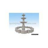 Carved Marble Fountain With Pool thumbnail-1
