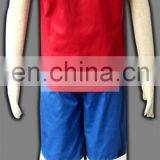 ShunShineFun-Free Shipping One Piece Monkey.D.Luffy Two Years Ago Red Anime Cosplay Costume thumbnail-4
