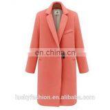 2017 BAIYIMO Women's Winter Jackets Coats Single Button Elegant Warm Thicken Long Women Coat thumbnail-3