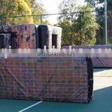 2015 new design cheap inflatable paintball bunker from professional manufacturer