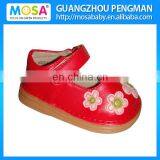 Handmade High Quality Girl Leather Dress Breathable Shoe thumbnail-2