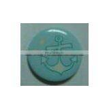 Printed Company Button