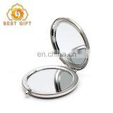 High Quality Women Rose Gold Compact Mirror thumbnail-3