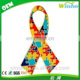 Winho Awareness Ribbon Puzzle Lapel Hat Pins