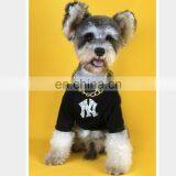 Spring Autumn Dog Clothes Round Collar Sweater Teddy Dog Schnauzer Pomeranian Corgi Pet Clothes thumbnail-5