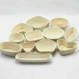 OEM Rattan Banneton Bread Proofing Basket With Cloth Cover Liner thumbnail-1