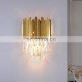 2021 Luxury Restaurant Hotel Home Bedside Modern Wall Mounted LED Crystal Wall Light thumbnail-2