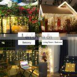 Christmas Garland LED Curtain Icicle String Lights 4m 96 Leds Drop Party Garden Stage Outdoor Decorative Fairy Light thumbnail-7