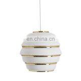 Post Modern New Design Aluminum Beehive Pendant Lamp Chandelier thumbnail-2