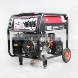 3500 4000watt 7hp 100% Copper Wire Electric Start Portable Generator With Wheel Kit Gasoline Powered thumbnail-1