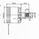 DX2312-960KV Brushless Motor for Model UAV, Multi-Rotor Hollow Cup thumbnail-2