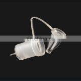 40x197mm PS Test Tube, Round Bottom, With 40mm Plastic Cap Alcohol Test Tube Hard Bottom Snow Tubes thumbnail-3